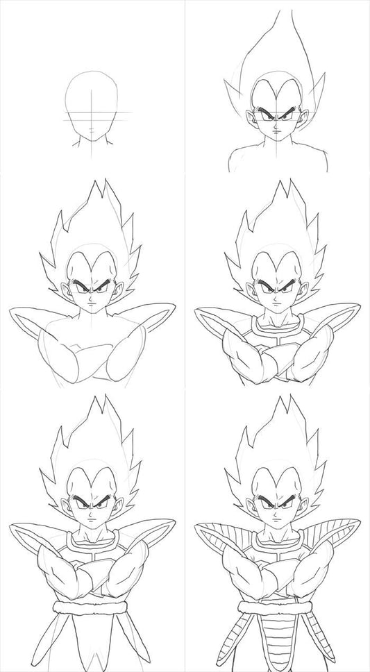 Dragon Ball Drawing Made Easy: STEP-BY-STEP Guide for Goku & More