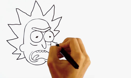 How to Draw Rick and Morty: Easy STEP-BY-STEP Drawing Guide