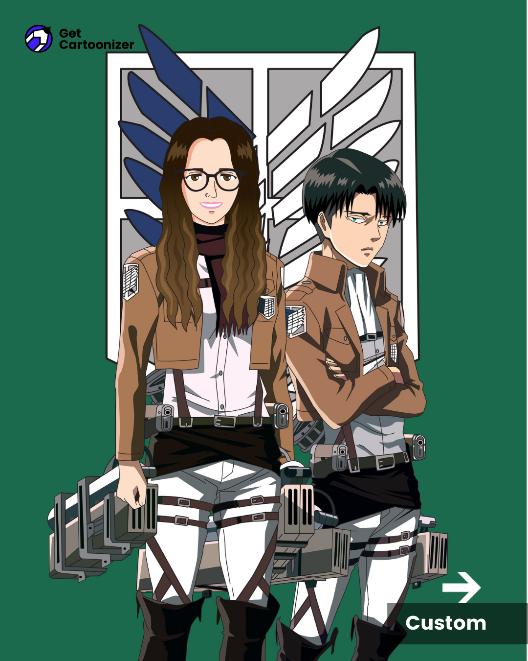 Customizations post-illustration (Custom Portraits)