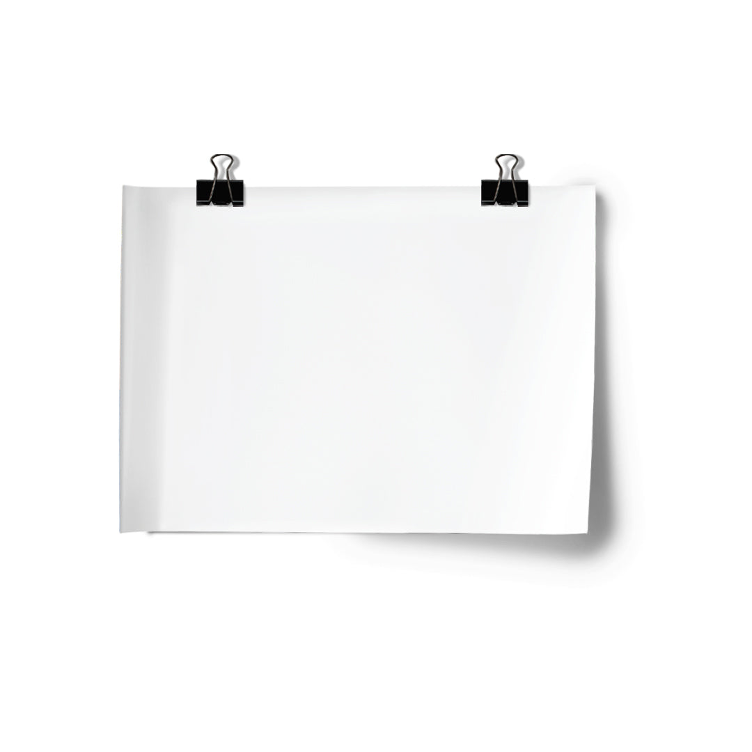 Unframed poster