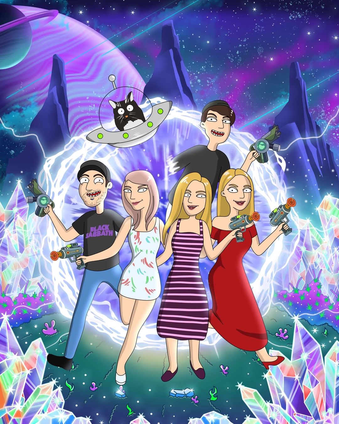Customizations post-illustration