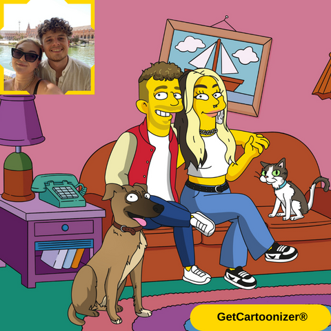 become a simpsons character